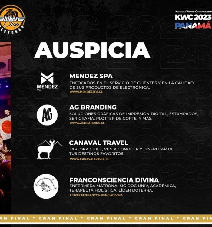 Patrocinadores Gran Final Nacional