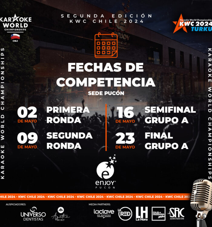 Fechas confirmadas para Sede Araucanía